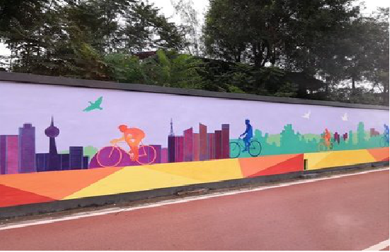 寻乌墙体彩绘-围墙